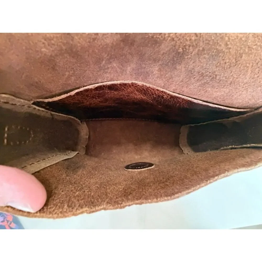 NWOT Portland Leather Goods Highland Brown Metro Mini ULTRA RARE